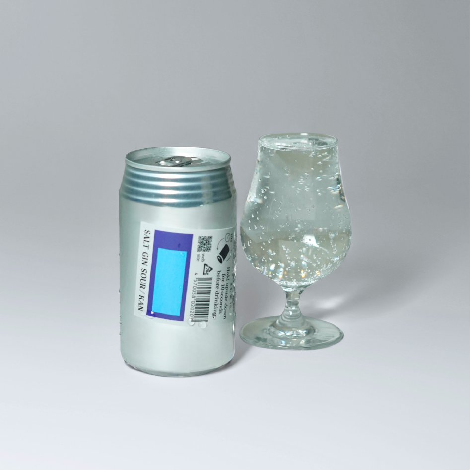ナチュラルサワー KAN SALT GIN sour 6缶｜広島発 塩とジン