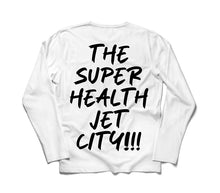 画像をギャラリービューアに読み込む, Silencer Long Sleeve Tee &quot;THE SUPER HEALTH JET CITY!!!&quot;
